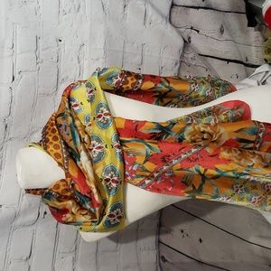Pretty Persuasions Floral Large Scarf/Wrap